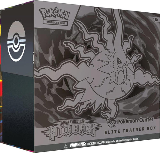 Pitch Black Pokemon Center Elite Trainer Box (Exclusive) Pokémon card