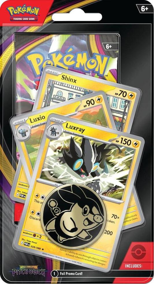 Pitch Black Premium Checklane Blister [Luxray Line] Pokémon card