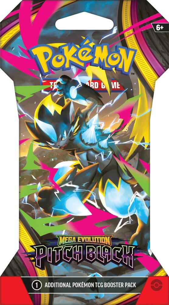 Pitch Black Sleeved Booster Pack Pokémon card