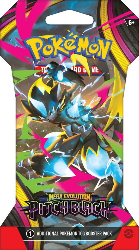 Pitch Black Sleeved Booster Pack Pokémon card