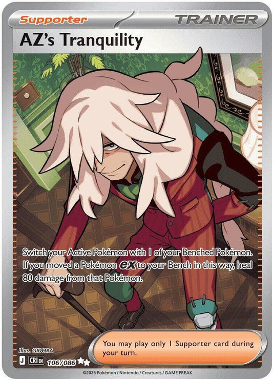 AZ's Tranquility - 106/086 106/086 Ultra Rare Chaos Rising Pokémon card