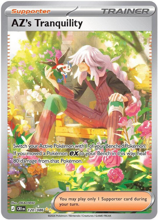AZ's Tranquility - 120/086 120/086 Special Illustration Rare Chaos Rising Pokémon card