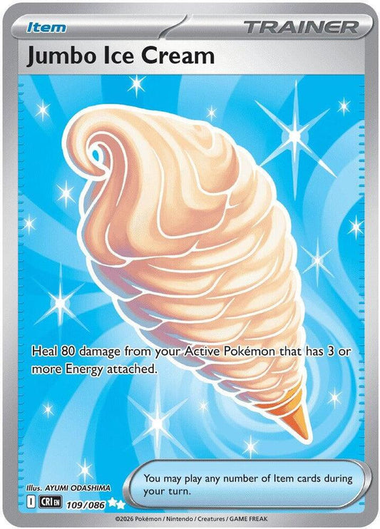 Jumbo Ice Cream 109/086 Ultra Rare Chaos Rising Pokémon card