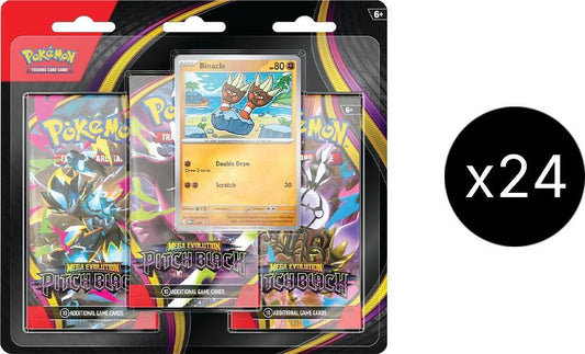 Pitch Black 3-Pack Blister Case Pokémon card