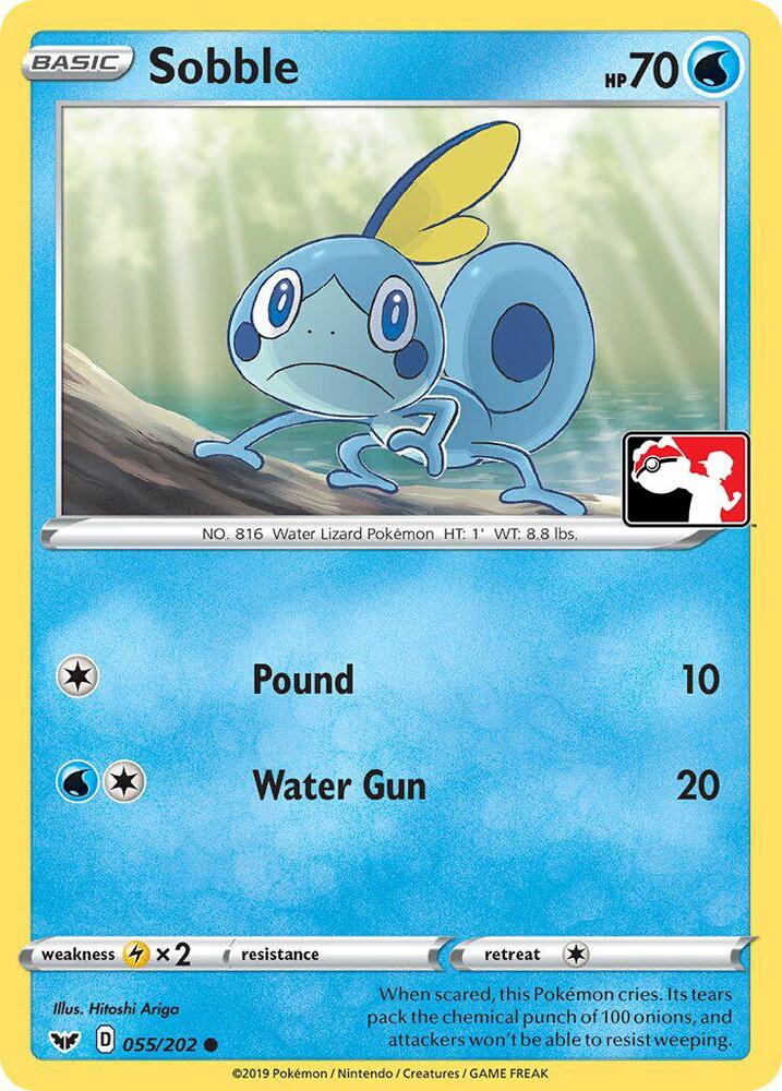 Sobble (Library Exclusive) - 055/202 Common Miscellaneous Cards & Products