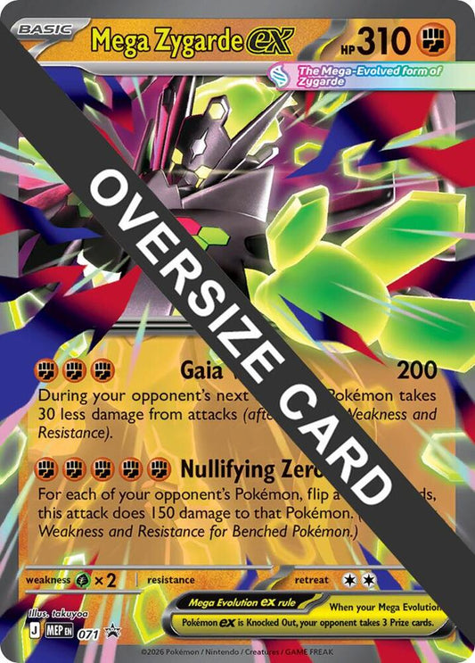 Mega Zygarde ex - 071 071 Promo Jumbo Cards Pokémon card