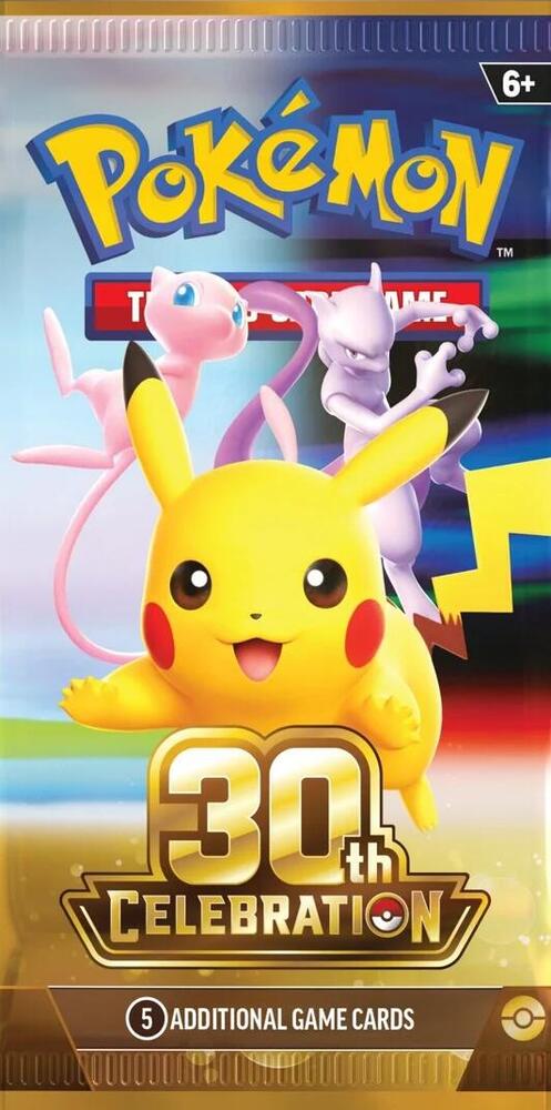 30th Celebration Pack Pokémon card
