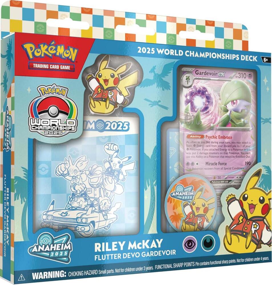 2025 World Championship Deck: Riley McKay (Flutter Devo Gardevoir) World Championship Decks Pokémon card