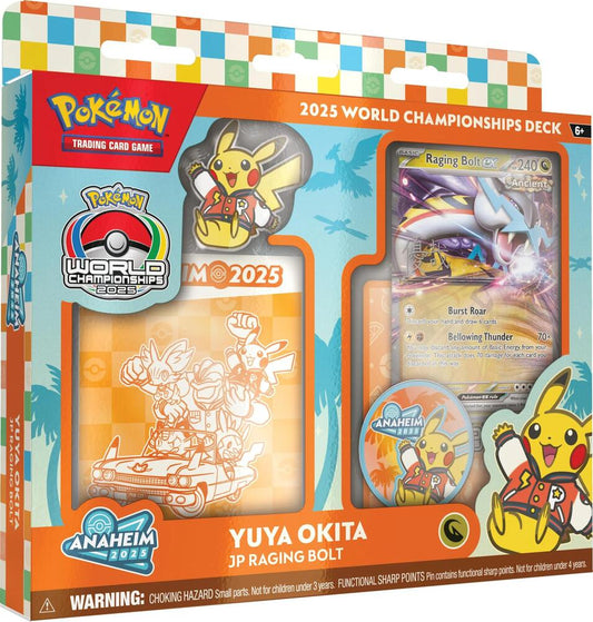 2025 World Championship Deck: Yuyu Okita (JP Raging Bolt) World Championship Decks Pokémon card