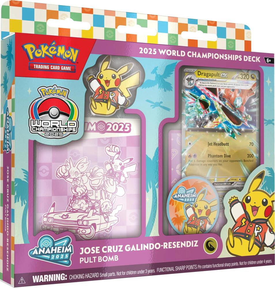 2025 World Championship Deck: Jose Cruz Galindo-Resendiz (Pult Bomb) World Championship Decks Pokémon card