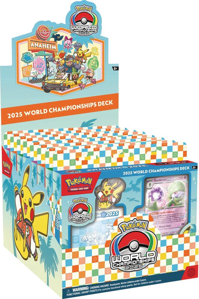 2025 World Championship Deck Display World Championship Decks Pokémon card