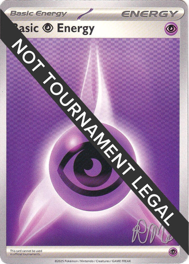 Basic Psychic Energy - 2025 (Riley McKay) World Championship Decks Pokémon card