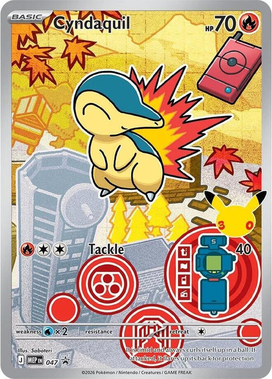 Cyndaquil - 047 47 Promo Mega Evolution Promo Pokémon card