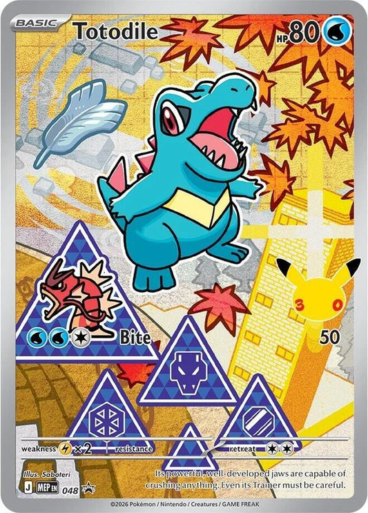 Totodile - 048 48 Promo Mega Evolution Promo Pokémon card
