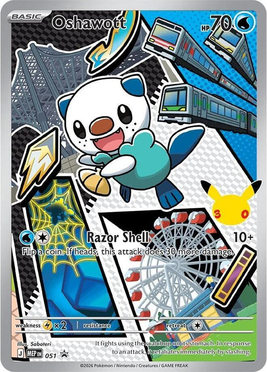 Oshawott - 051 51 Promo Mega Evolution Promo Pokémon card