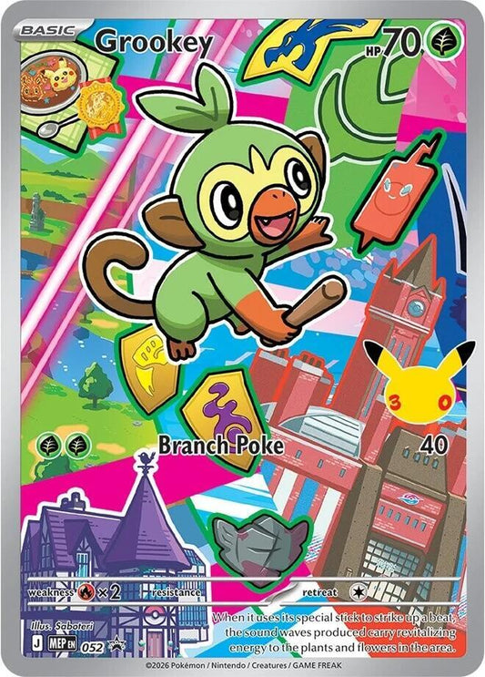 Grookey - 052 52 Promo Mega Evolution Promo Pokémon card