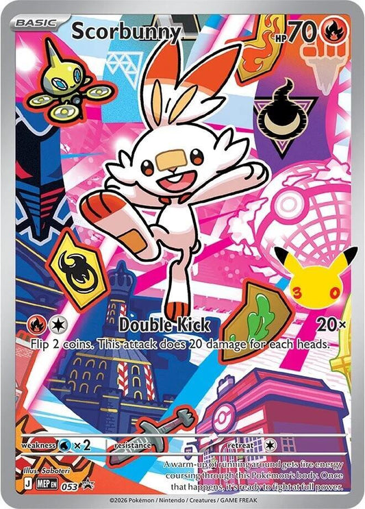 Scorbunny - 053 53 Promo Mega Evolution Promo Pokémon card
