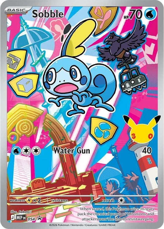 Sobble - 054 54 Promo Mega Evolution Promo Pokémon card