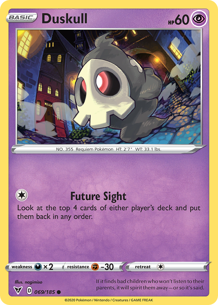 Duskull 069/185 Common Vivid Voltage