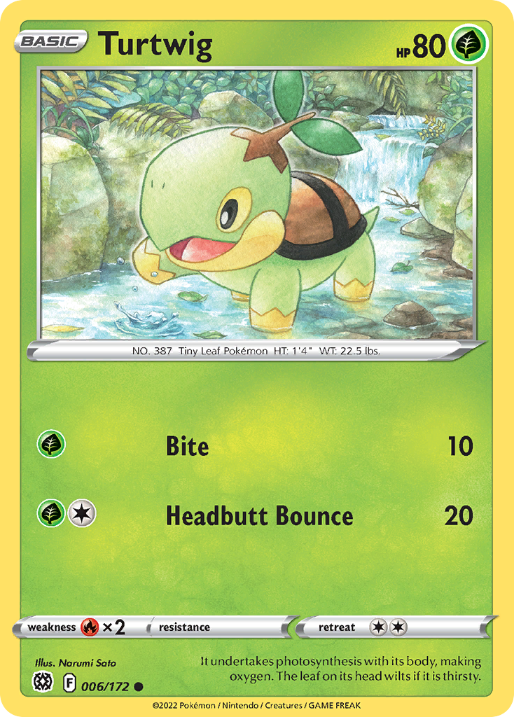 Turtwig 006/172 Common Brilliant Stars