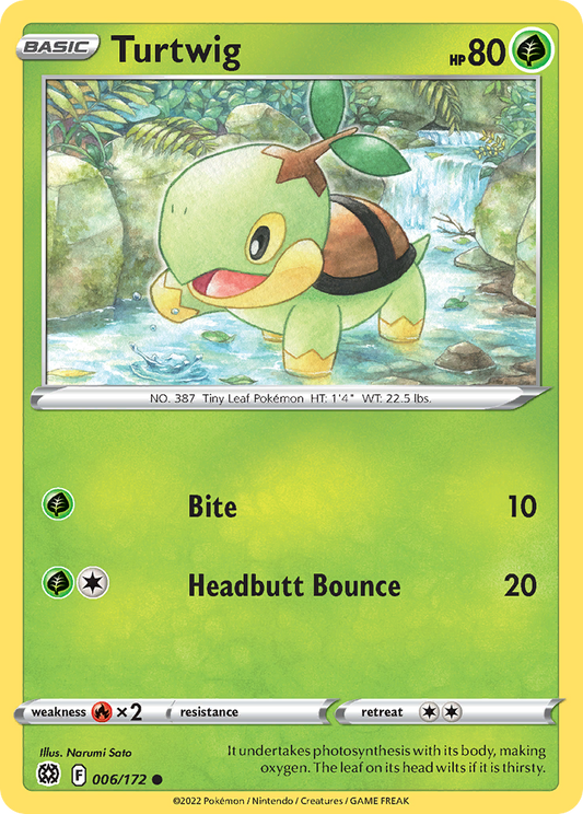 Turtwig 006/172 Common Brilliant Stars