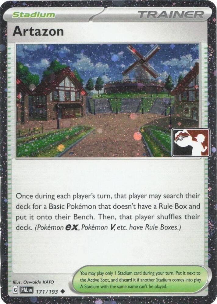 Artazon - 171/193 (Cosmos Holo) 171/193 Uncommon Prize Pack Series Cards Pokémon card