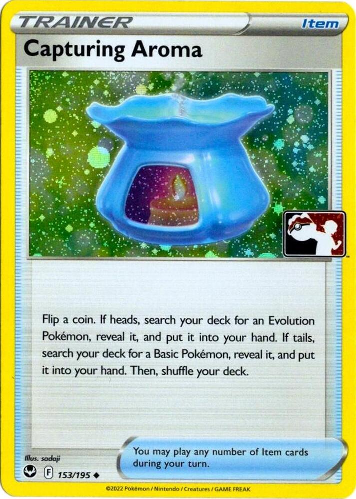 Capturing Aroma - 153/195 (Cosmos Holo) 153/195 Uncommon Prize Pack Series Cards Pokémon card