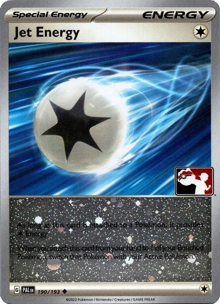 Jet Energy - 190/193 (Cosmos Holo) 190/193 Uncommon Prize Pack Series Cards Pokémon card