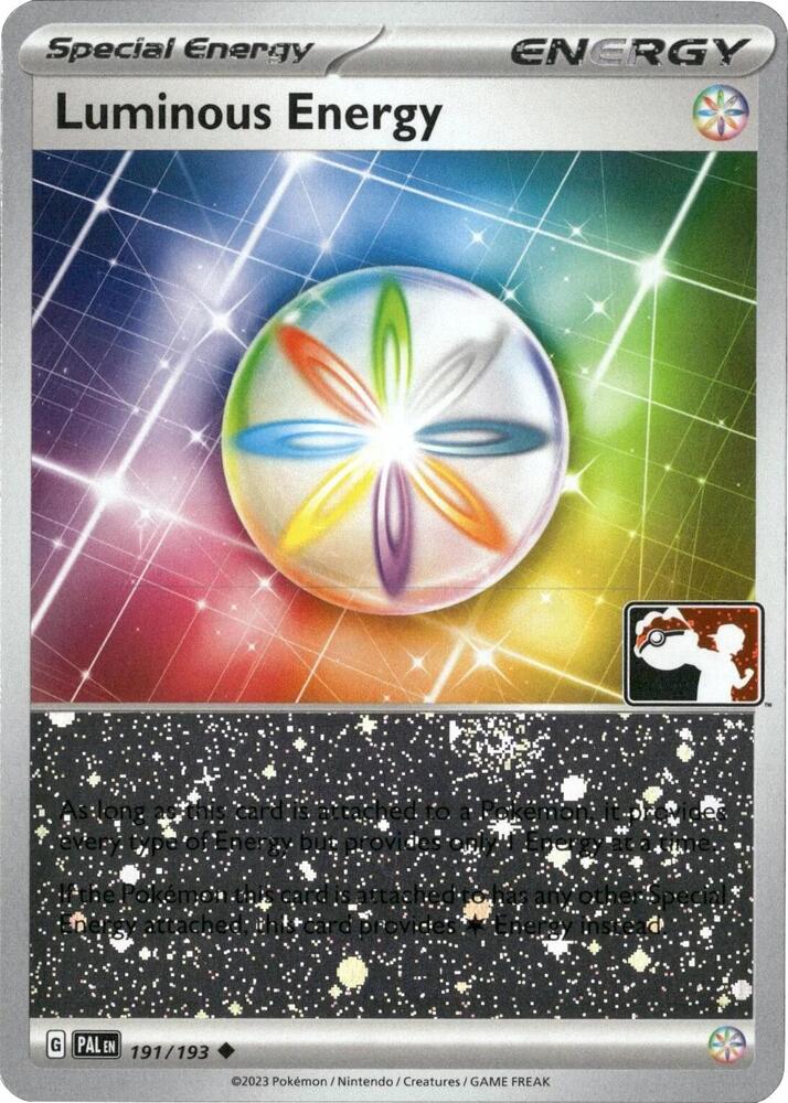 Luminous Energy - 191/193 (Cosmos Holo) 191/193 Uncommon Prize Pack Series Cards Pokémon card