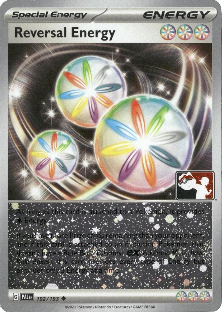 Reversal Energy - 192/193 (Cosmos Holo) 192/193 Uncommon Prize Pack Series Cards Pokémon card