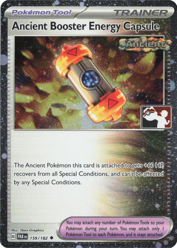 Ancient Booster Energy Capsule - 159/182 (Cosmos Holo) 159/182 Uncommon Prize Pack Series Cards Pokémon card