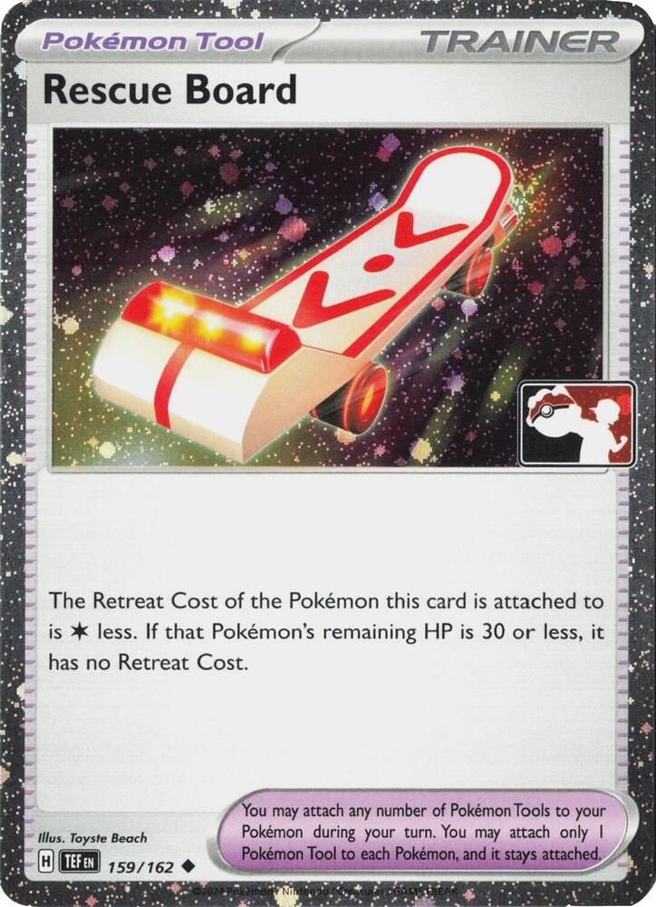 Rescue Board - 159/162 (Cosmos Holo) 159/162 Uncommon Prize Pack Series Cards Pokémon card