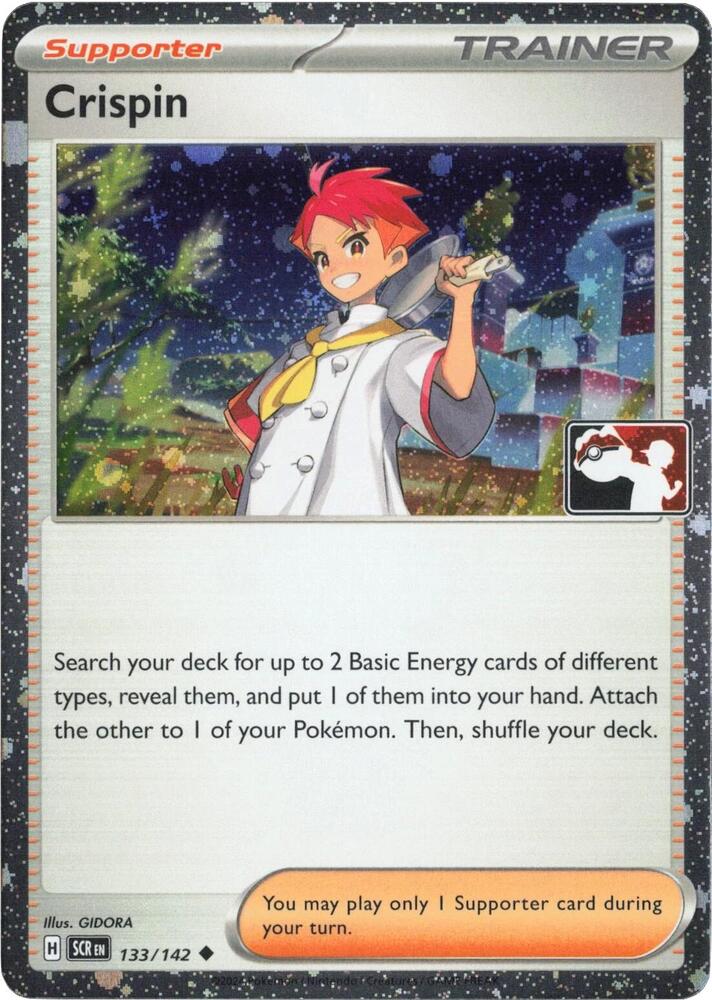 Crispin - 133/142 (Cosmos Holo) 133/142 Uncommon Prize Pack Series Cards Pokémon card