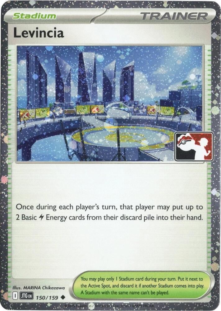 Levincia - 150/159 (Cosmos Holo) 150/159 Uncommon Prize Pack Series Cards Pokémon card