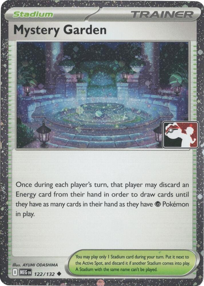Mystery Garden - 122/132 (Cosmos Holo) 122/132 Uncommon Prize Pack Series Cards Pokémon card