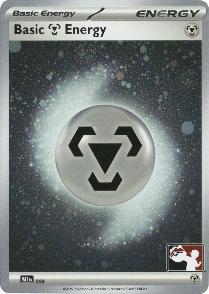 Basic Metal Energy - MEE 008 (Cosmos Holo) 008 Common Prize Pack Series Cards Pokémon card