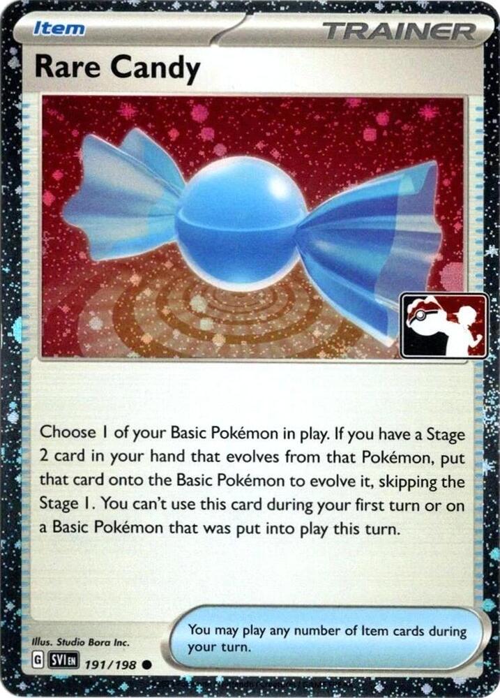 Rare Candy - 191/198 (Cosmos Holo) 191/198 Common Prize Pack Series Cards Pokémon card