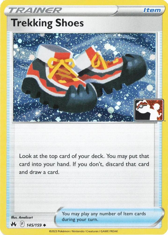 Trekking Shoes - 145/159 (Cosmos Holo) 145/159 Uncommon Prize Pack Series Cards Pokémon card