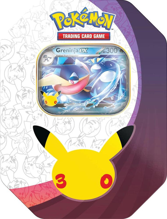 30th Celebration Tin [Greninja ex] Pokémon card