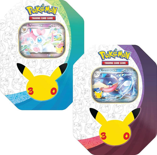 30th Celebration ex Tin [Set of 2] Pokémon card