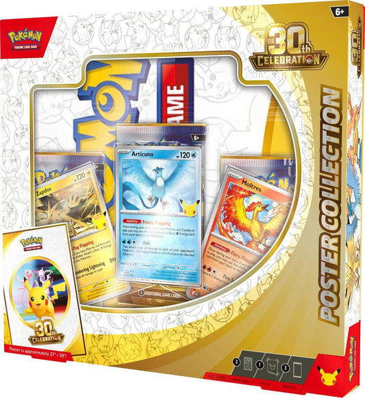 30th Celebration Poster Collection Pokémon card