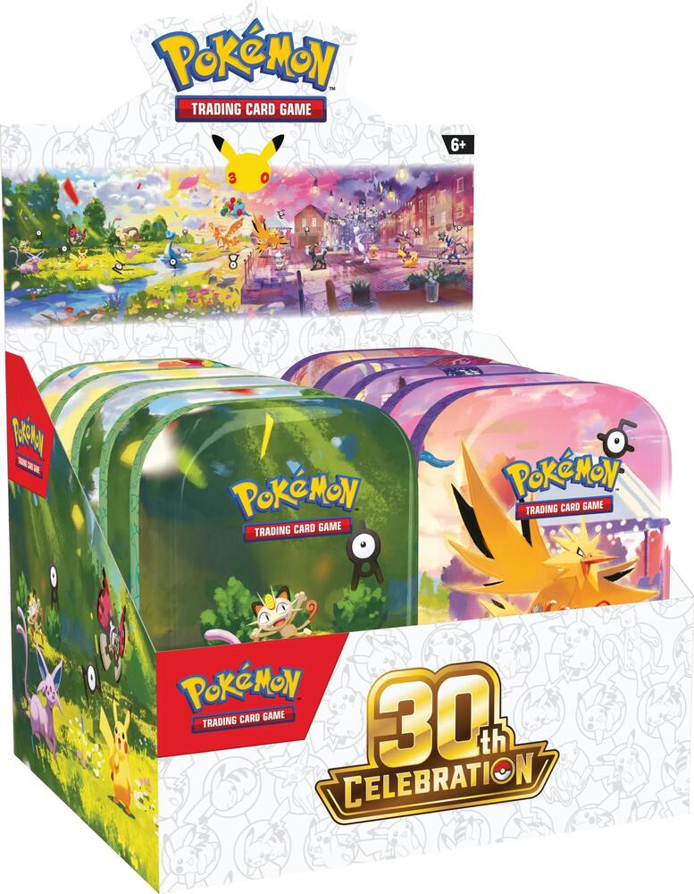 30th Celebration Mini Tin Display Pokémon card