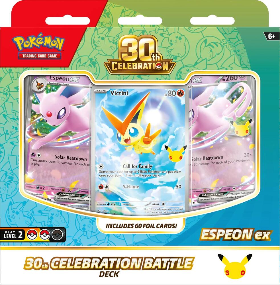 30th Celebration Battle Deck [Espeon ex] Pokémon card