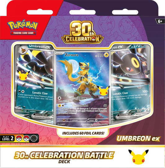 30th Celebration Battle Deck [Umbreon ex] Pokémon card