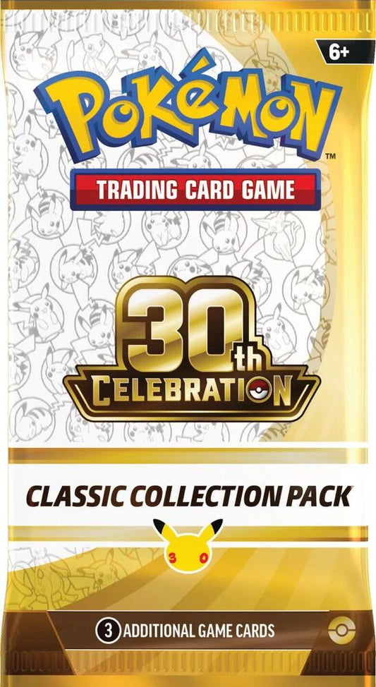 30th Celebration Classic Collection Pack Pokémon card