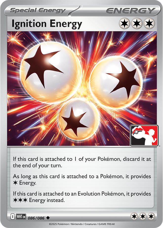 Ignition Energy - 086/086 086/086 Uncommon Prize Pack Series Cards Pokémon card