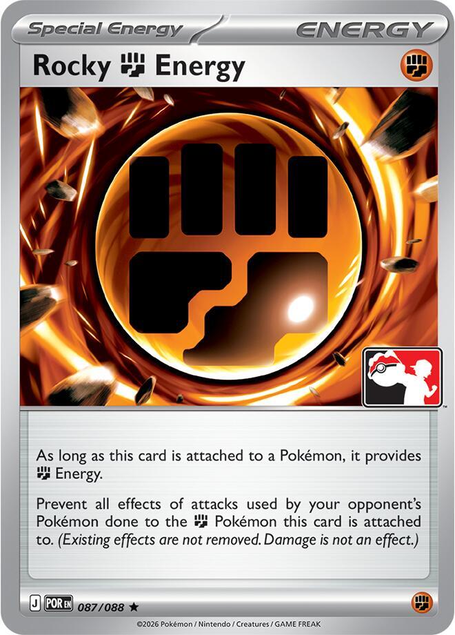 Rocky Fighting Energy - 087/088 087/088 Rare Prize Pack Series Cards Pokémon card