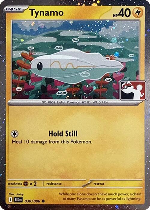 Tynamo - 030/086 (Cosmos Holo) 030/086 Common Prize Pack Series Cards Pokémon card