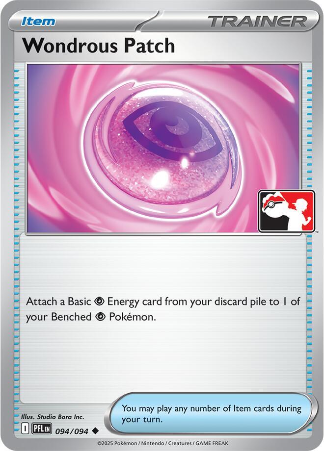 Wondrous Patch - 094/094 094/094 Uncommon Prize Pack Series Cards Pokémon card