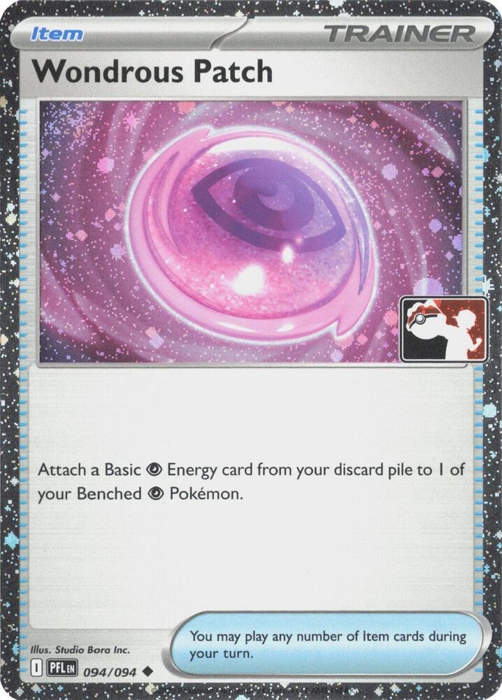 Wondrous Patch - 094/094 (Cosmos Holo) 094/094 Uncommon Prize Pack Series Cards Pokémon card